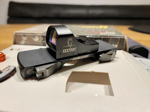 Docter Sight Rotpunktvisier mit Blaser