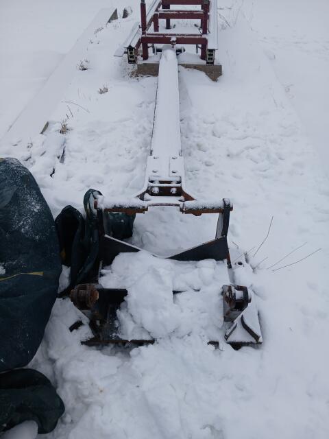 Schneepflug Anbauplatte