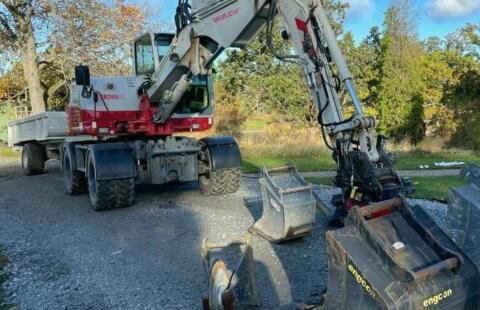Takeuchi TB295W mit Tiltrotator Rototilt R3, Bj. 2021