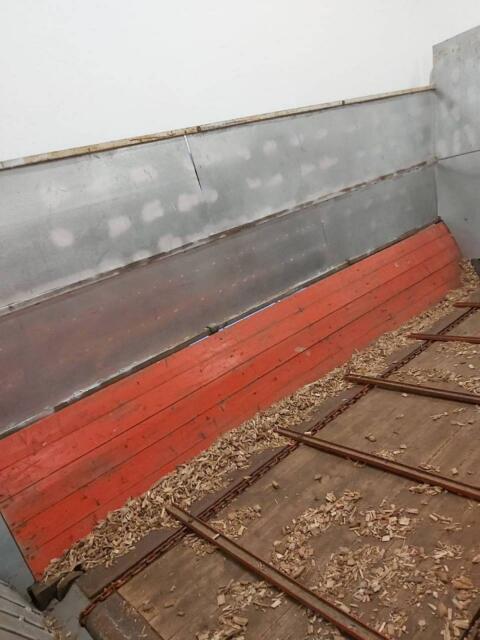 Hackgut Transportwagen