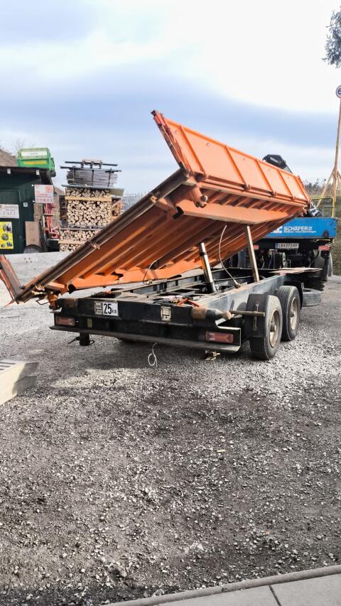 Wellmeyer Wilhelm Tandem Tieflader Kipper, Model M1209