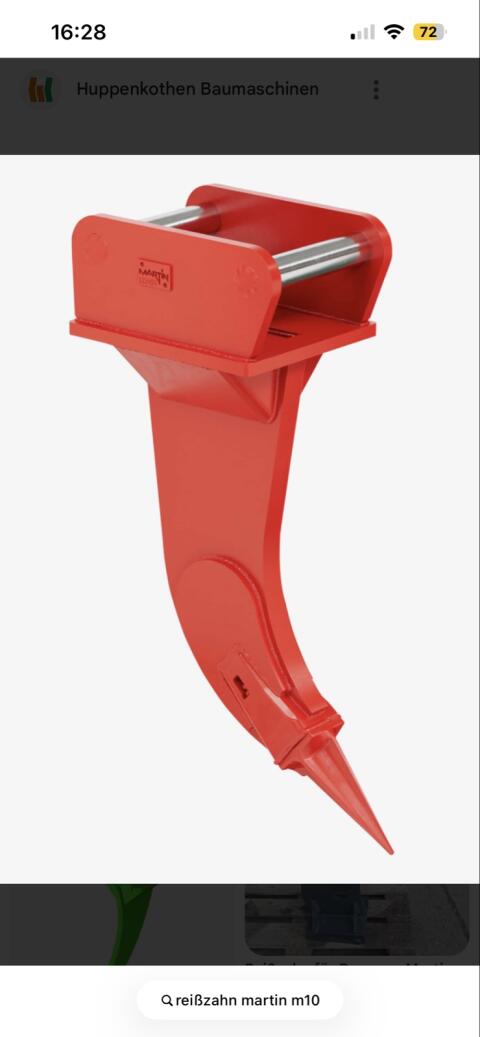 Reißzahn Martin M10 Takeuchi