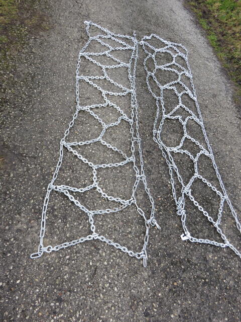 Schneeketten, Dimension 405/70-20, 7 mm