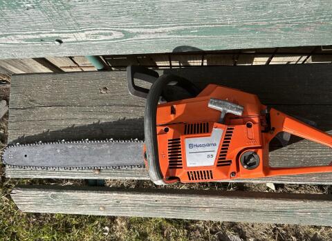 Husqvarna 55 mit 45 cm Schwertlänge