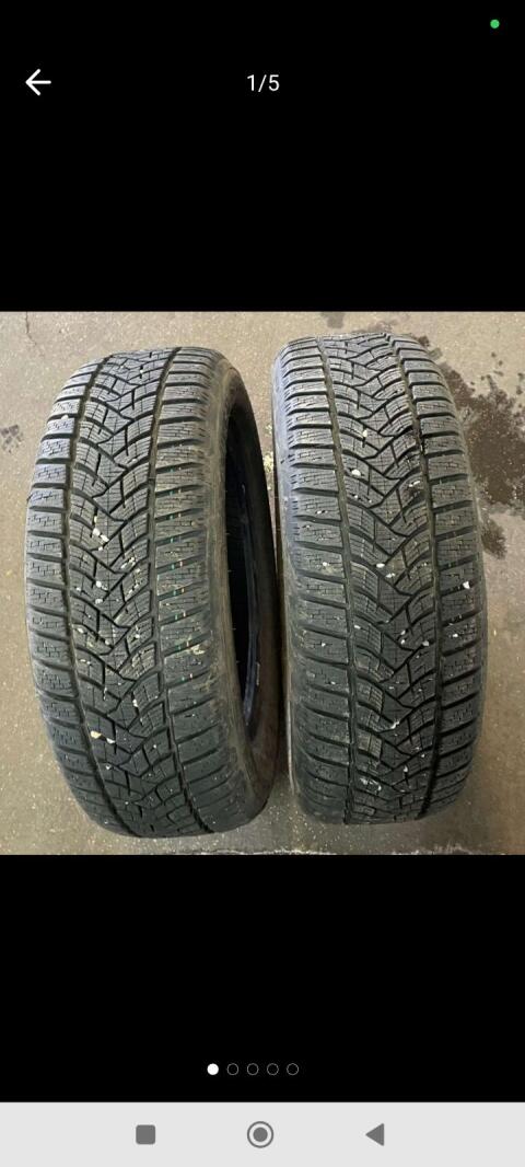 2 Stk. Neuwertige Winterreifen 205/60R16 96H Dunlop