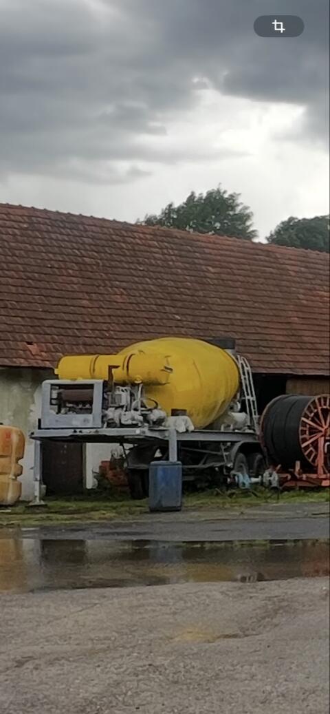 Stetter AM10 Betonmischer Auflieger