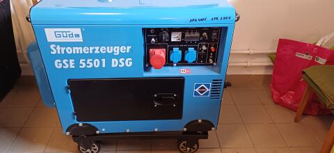 Stromerzeuger auch für Starkstrom GSE 5501 DSG