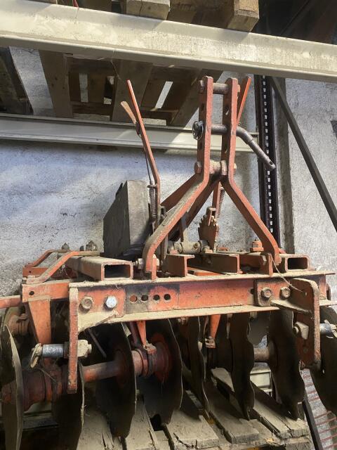 Weinbau X-Scheibenegge