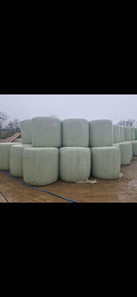 Maisballen Silomais Rundballen Mais Silage