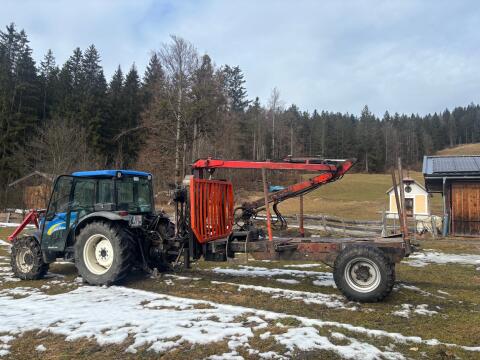 Holzanhänger Eigenbau