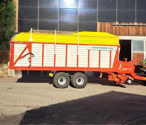 Pöttinger Faro 4510L Ladewagen, Häckselwagen, Silierwagen