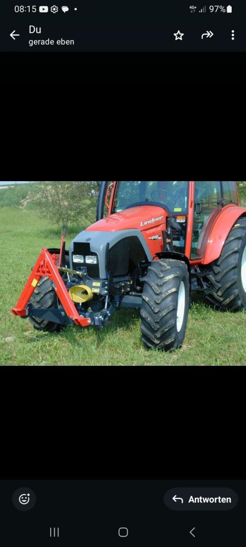 Fronthydraulik und Getriebe für Lindner Geotrac 63