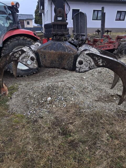 Reisigzange 4-Finger-Greifer