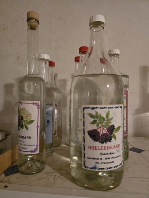 Schnäpse von meinem verstorbenen Vater