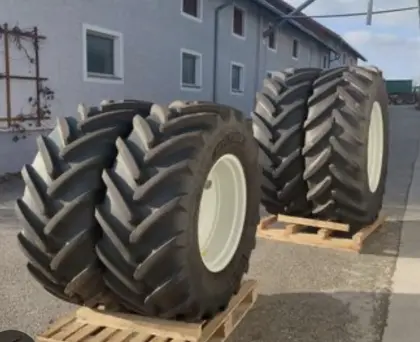Neue Kompletträder MICHELIN 440/65R28 & 540/65R38