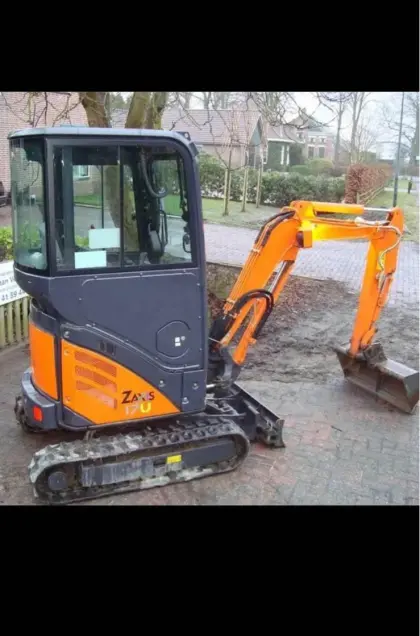 Hitachi Bagger Zaxis ZX 17U-2