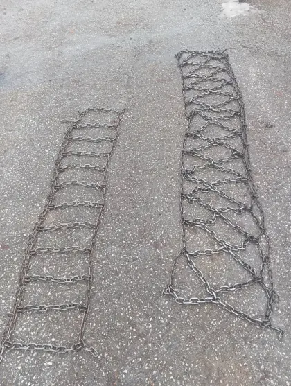 Schneeketten Traktor