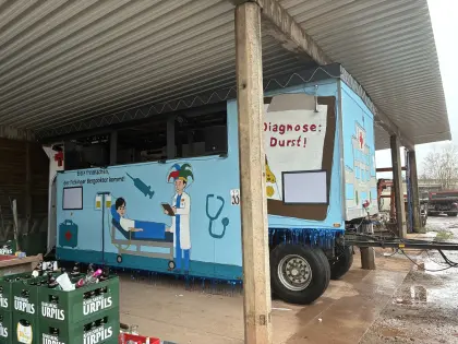 Faschingsanhänger - Wechselbrücke