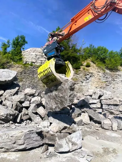 Abbruch- und Sortiergreifer