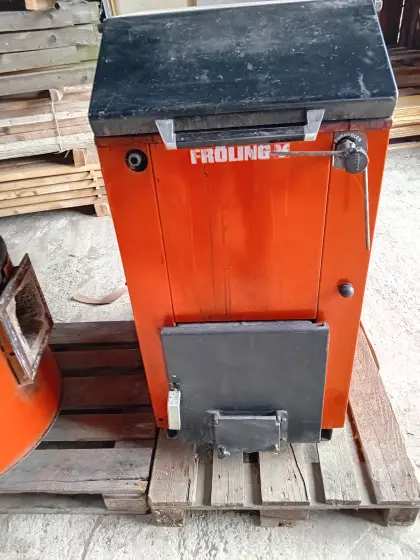 Fröling Hackgut-Vorofenanlage