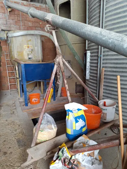 Verkaufe Polyester Getreidesilo