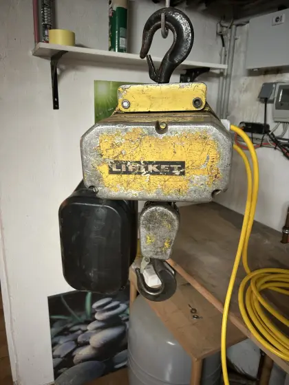 El. Kettenzug Liftket 1.000kg Demag Konecranes Halle