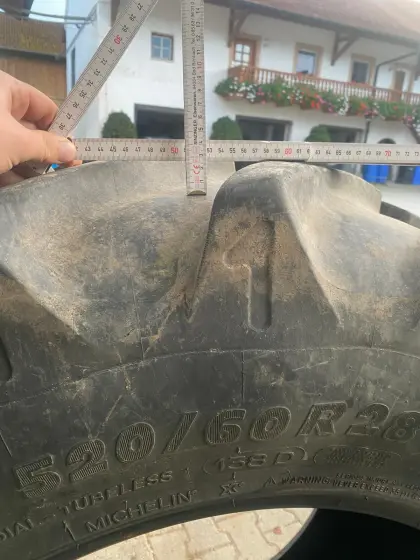 650/60R38 und 520/60R28 Michelin VF XeoBib