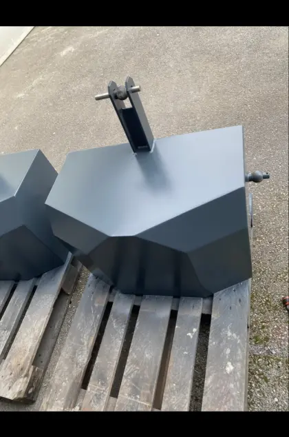 Frontgewicht 500 kg, 600 kg mit Stahlmantel