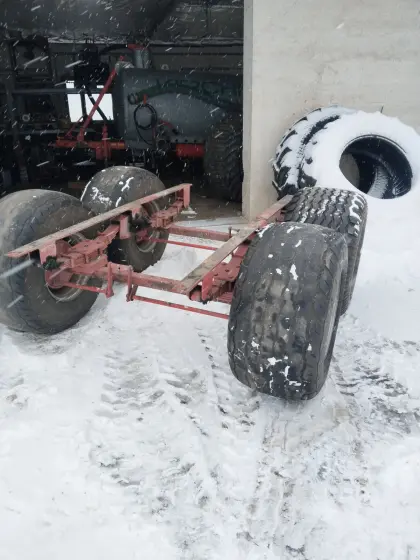 Tandemachse Güllefass