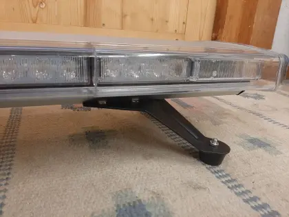 Warnbalken Drehleuchtbalken 12V/24V Drehleuchte