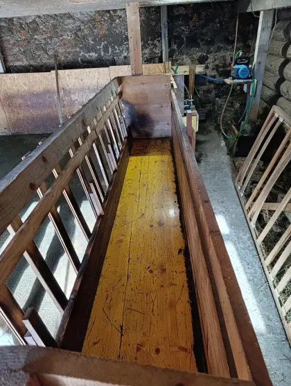 Futterbarn für Schafe