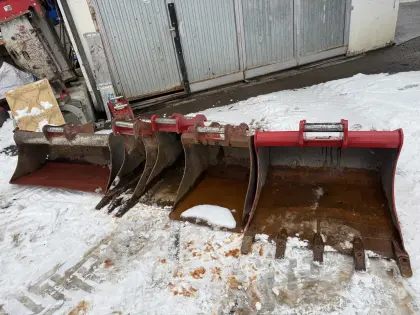 Löffelpaket für 5t Bagger