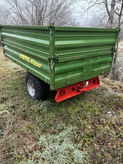 Verkaufe Stetzl Einachs-Dreiseitenkipper
