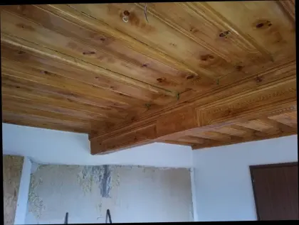 Holzdecke Altholz, Stubendecke