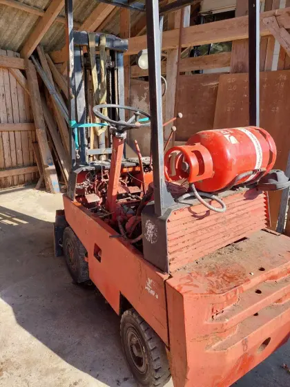 Stapler Linde Eisen Kupfer Reifen Motor