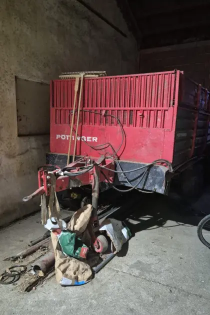 Pöttinger Häckselwagen