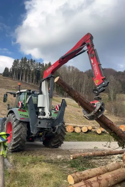 Stepa Z-Kran mit Funkbedienung
