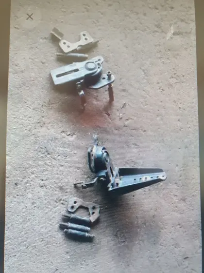 Steyr Kotflügelhalterungen schwenkbar