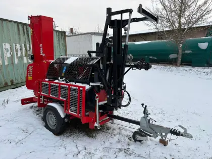 Holzspalter Japa 365Pro+ Road auf Fahrgestell