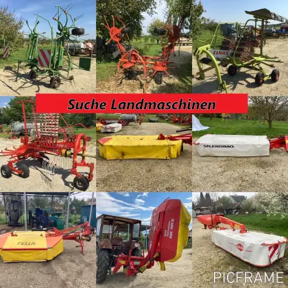 Suche landwirtschaftliche Geräte