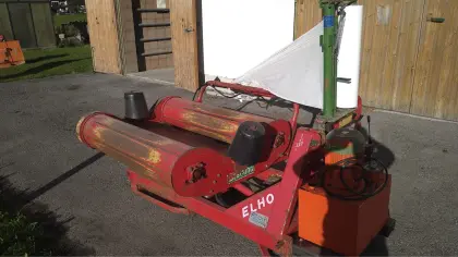 Ballenwickler Elho Stationär El. mit Hydraulikaggregat