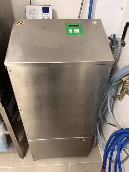 Förster Pasteur, Durchlauferhitzer Milch