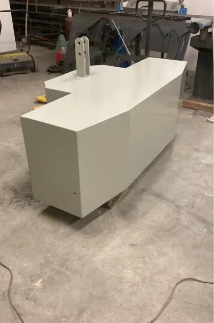 Frontgewicht 1.500kg, 1.600kg, 1.700kg