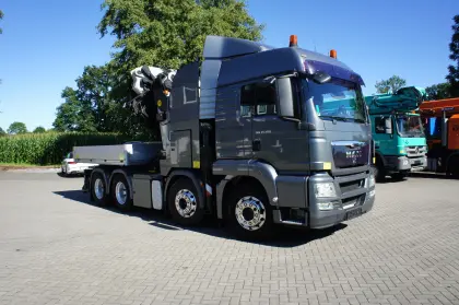 MAN TGS 35.480 Sattelzug, Palfinger 85002, Seilwinde, JIB, Funk
