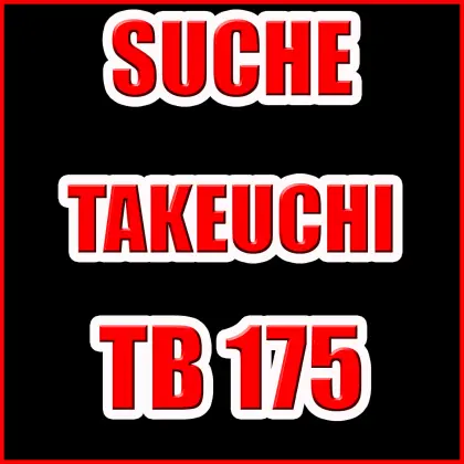 Suche Takeuchi TB 175