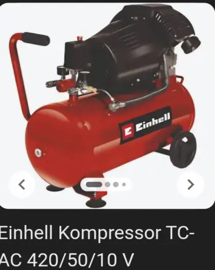 Einhell Kompressor TC-AC 420/50/10 V