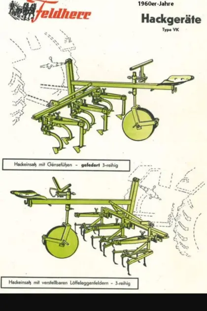 Feldherr Vielfachgerät Hackeinsätze Zubehör