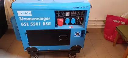 Stromerzeuger auch für Starkstrom GSE 5501 DSG