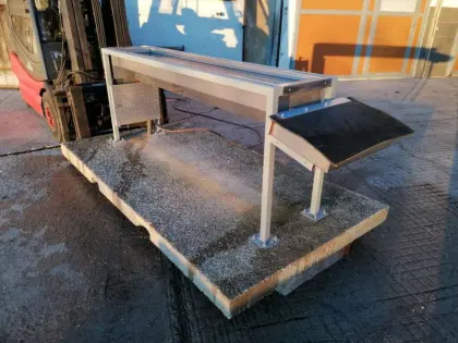 Edelstahl-Tränkebecken