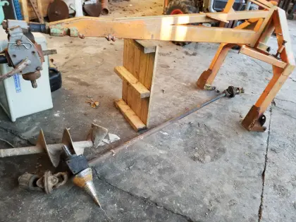 Erdbohrer, Getriebe, neu.